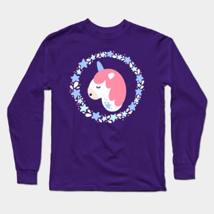 Cute Unicorn Long Sleeve T-Shirt